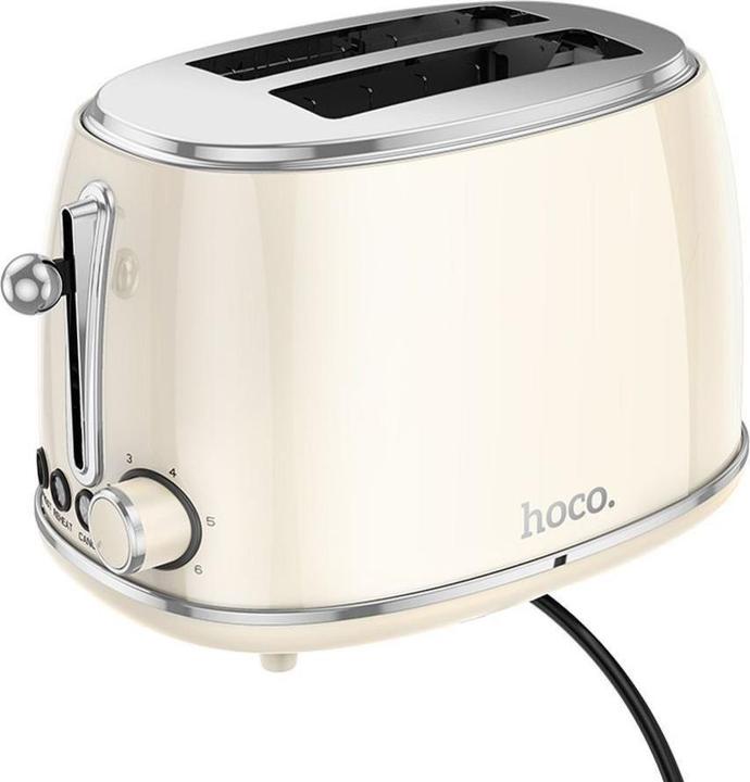 Produktbild Hoco Other Retro toaster 850W HE50 milky white