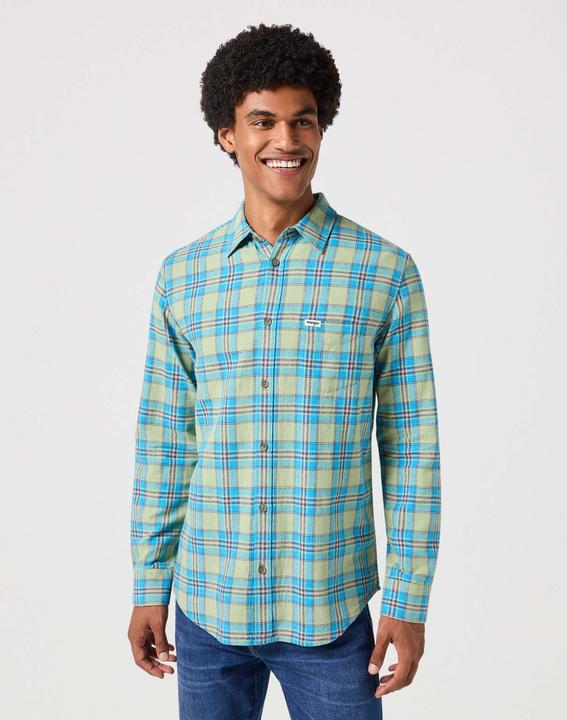 Wrangler Hemden Langarm One Pocket Shirt (XL)
