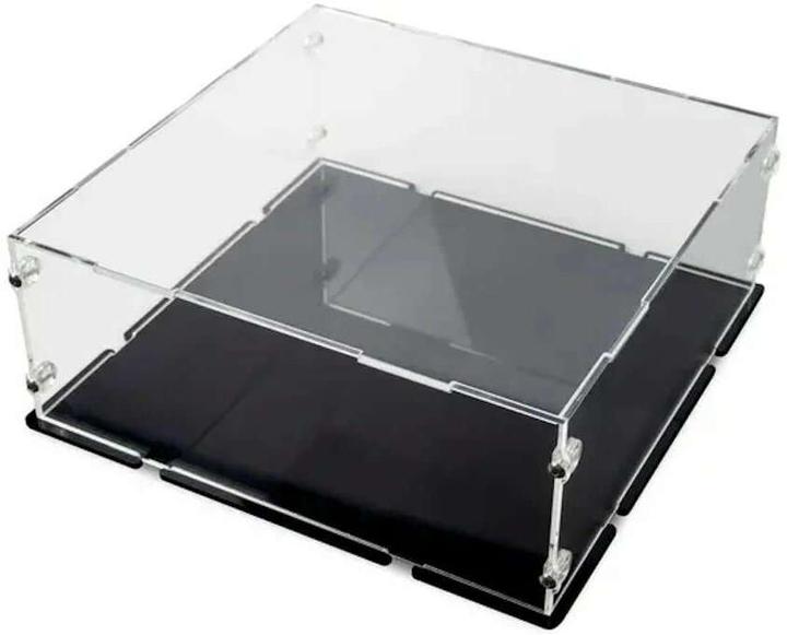 Immagine prodotto iDisplayit Displayin acrilico per minifigure LEGO® per piastra 32x32 (con fondo nero)