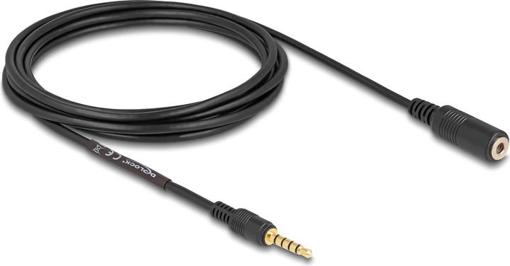 Produktbild Delock Verlängerungskabel Klinke 3,5 mm 5 Pin Stecker zu Buc (3 m, Verlängerung)