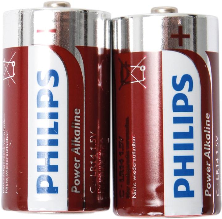 Produktbild Philips Power Alkaline (2 Stk., C)