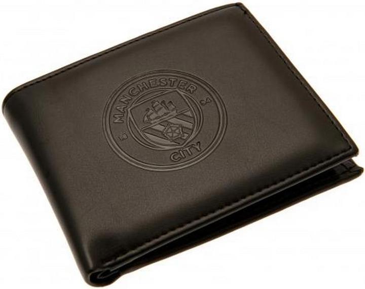 Actual product image Manchester City FC Leather Wallet Embossed