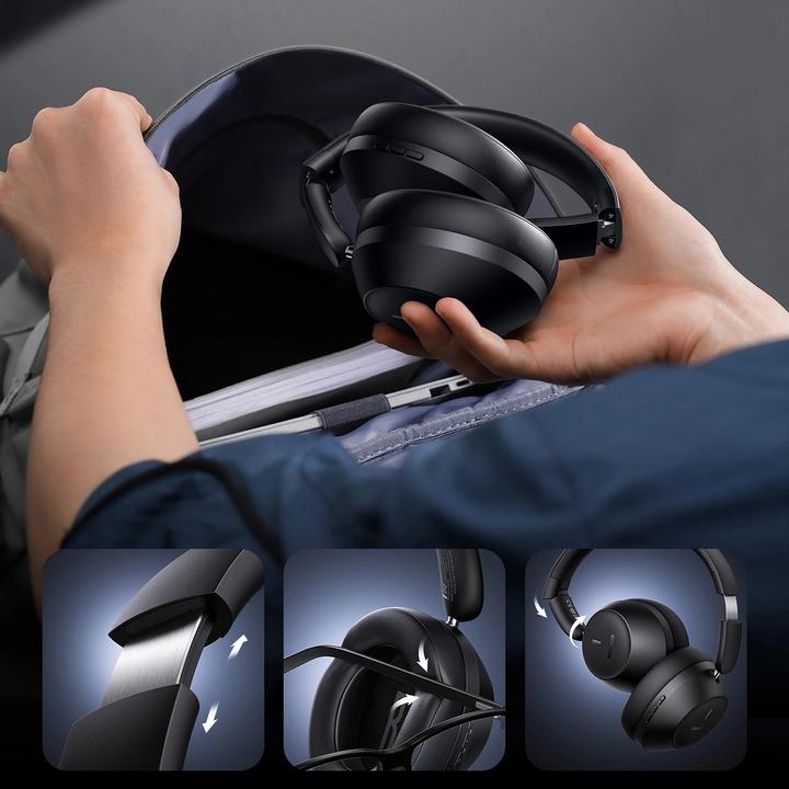 Produktbild Baseus Bass 30 Max Wireless Headphones (black) (50 h, Kabellos)