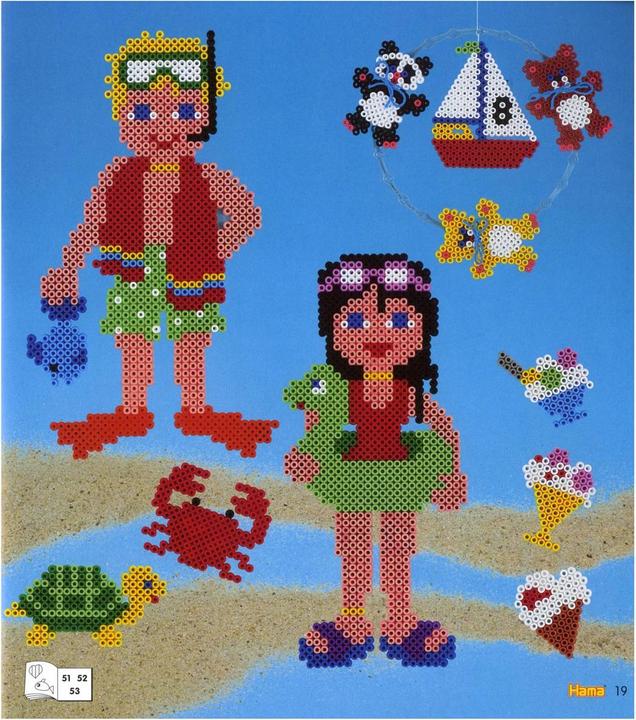 Image du produit Hama Perlen Hama Fer sur perles Cahier d'inspiration