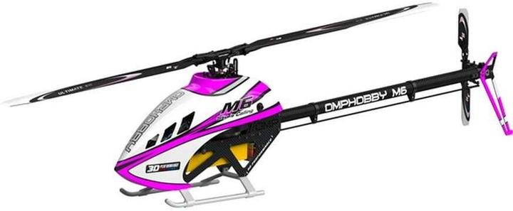 Image du produit OMP Hobby Helikopter M6 Nebula-Pink Bausatz und Rotorblätter