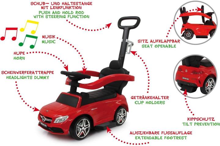 Actual product image Jamara Mercedes-Benz AMG C63 3 in 1