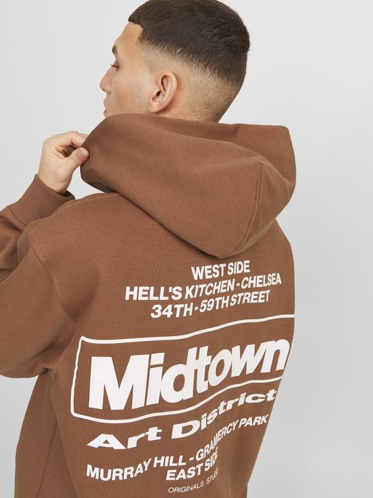 Image du produit Jack & Jones Jorurban Edge Graphic Sweat Hood Ln (S)