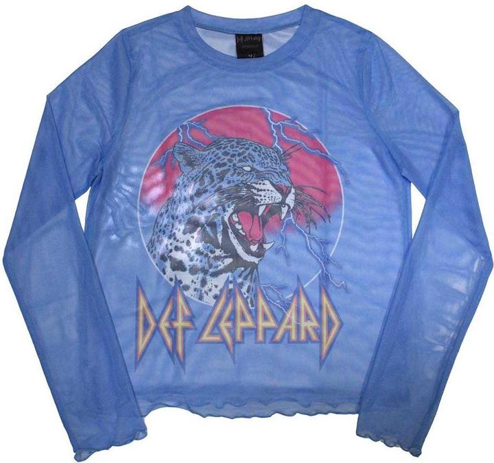 Def Leppard Kurzes Top Langärmlig