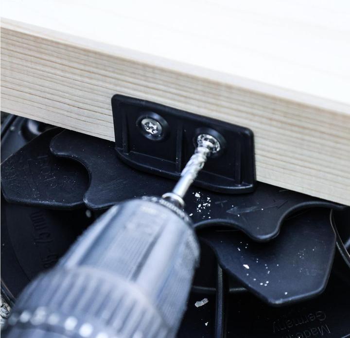 Actual product image Sanpro Pedestals for decking boards: height-adjustable & quick release 35 - 75 mm