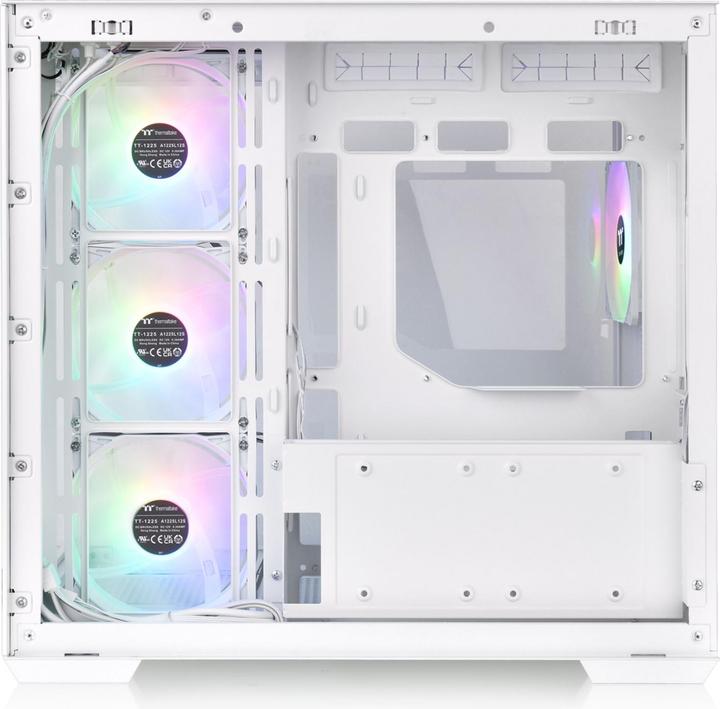 Actual product image Thermaltake View 380 TG ARGB Snow White (Mini-ITX, mATX, ATX)