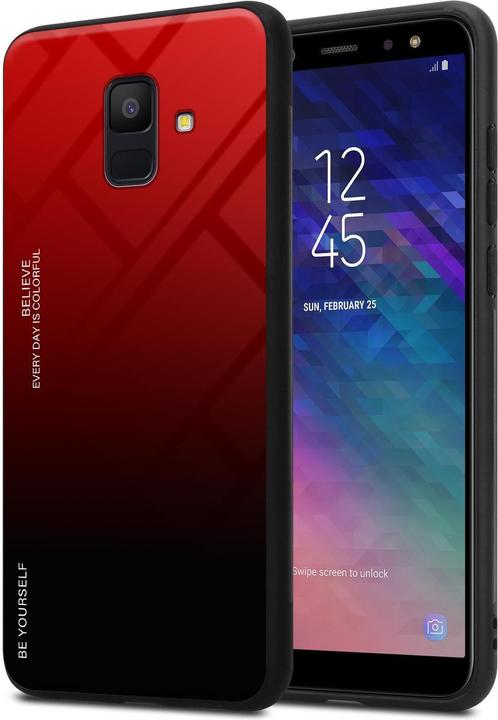 Productafbeelding Cadorabo TPU 2 kleuren glasdekking (Samsung Galaxy J6 (2018))