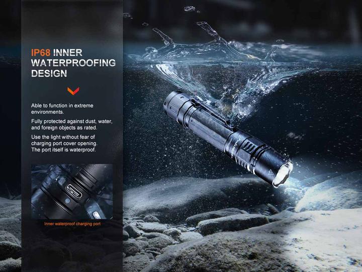 Actual product image Fenix PD36R PRO, LED torch, USB-C (14.58 cm, 2800 lm)