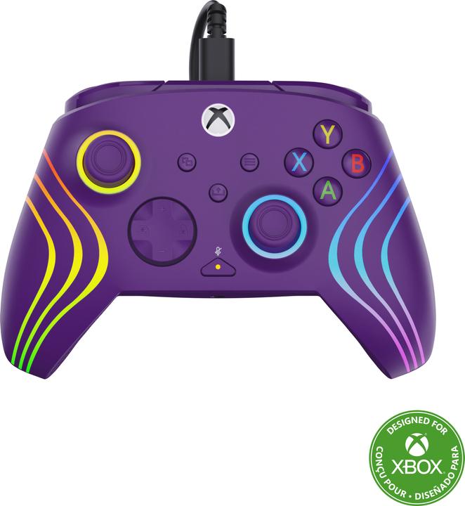 Actual product image Turtle Beach Afterglow Wave Wired Controller · XB · Purple (Xbox Series X, Windows, Xbox One S)