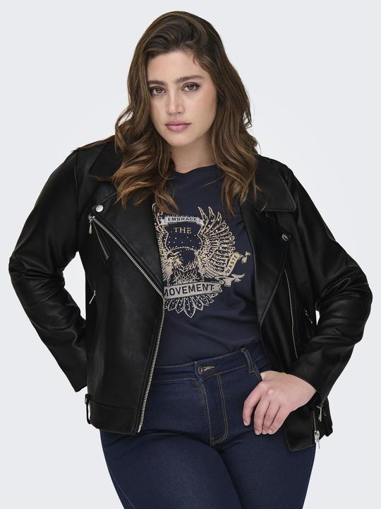 Produktbild Only CARVERA Kunstlederjacke Kunstlederjacke (52)