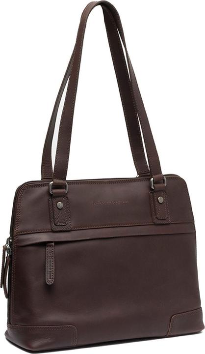 The Chesterfield Brand Belgrado Schultertasche Leder 32 cm Laptopfach