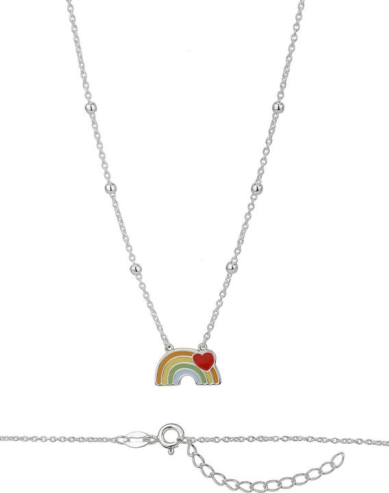 Image du produit Leyda Bijoux pour enfants arc-en-ciel (Émail, Argent 925)