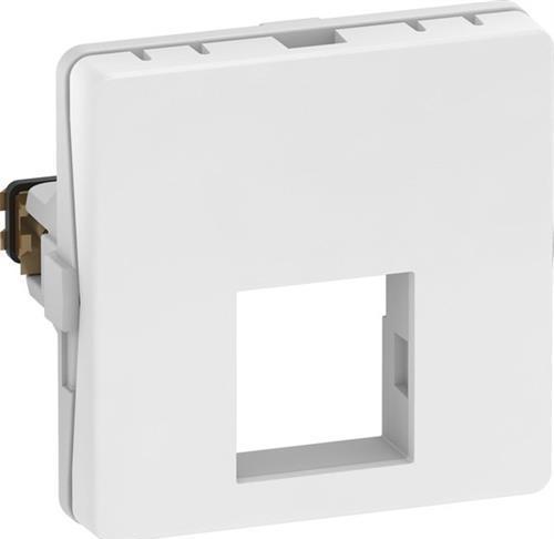 Image du produit LK Dataudtag FUGA T1 - 1 modul indsats, for 1 pk. Systimax konnektor, leveres uden kon