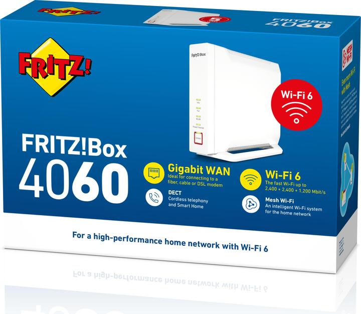 Productafbeelding AVM FRITZ!Box 4060 Internationaal