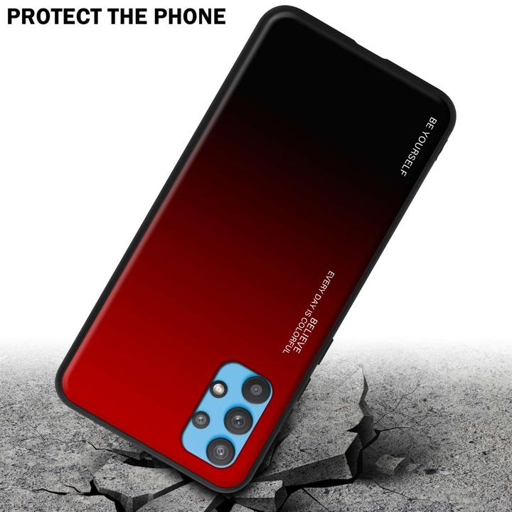 Immagine prodotto Cadorabo Custodia per Samsung Galaxy A32 5G TPU 2 Farben Glas (Samsung Galaxy A32 5G)