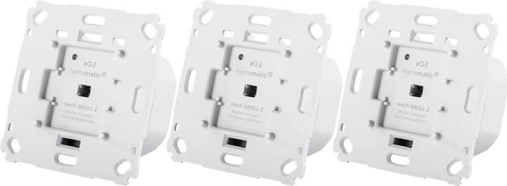 Produktbild Homematic IP 3er Set Rollladenaktor Broll2 für Markenschalter (Rolladenaktor)