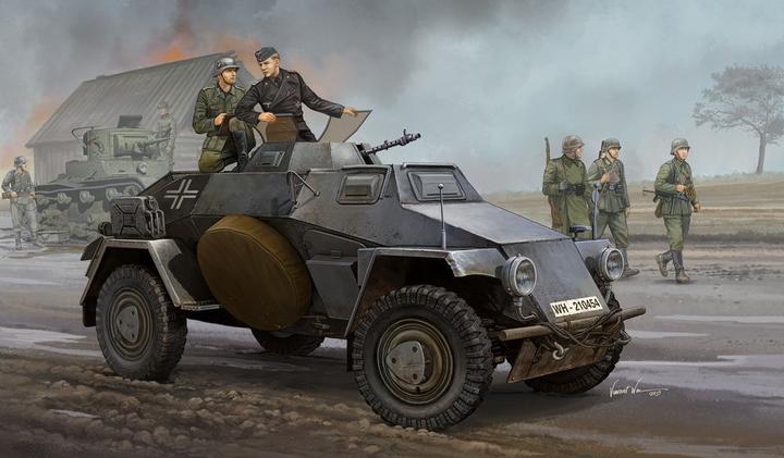 Image du produit Hobby Boss French Sd.Kfz.221 Voiture légère de transport de troupes