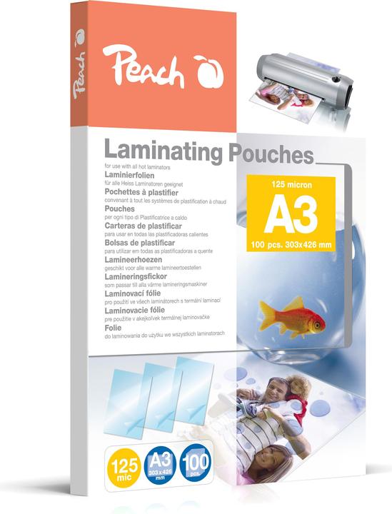 Peach Pp525-01 (A3, 100 pièce(s), 125 µm)