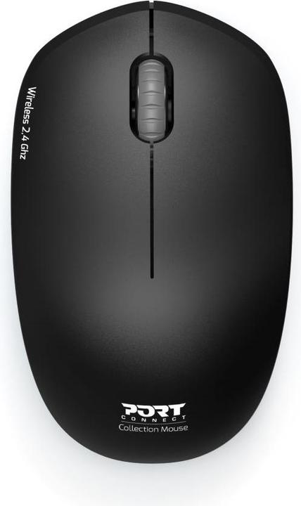 Actual product image Port Designs 900540 Mouse Ambidextrous RF Wireless Optical 1600 DPI (Wireless)