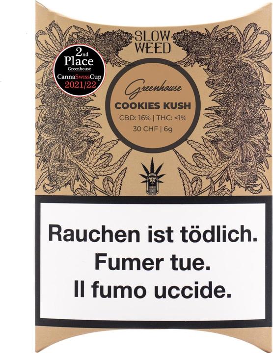 SlowWeed Slow Weed Cookies Kush Greenhouse 6g (25.07 g, Indoor)