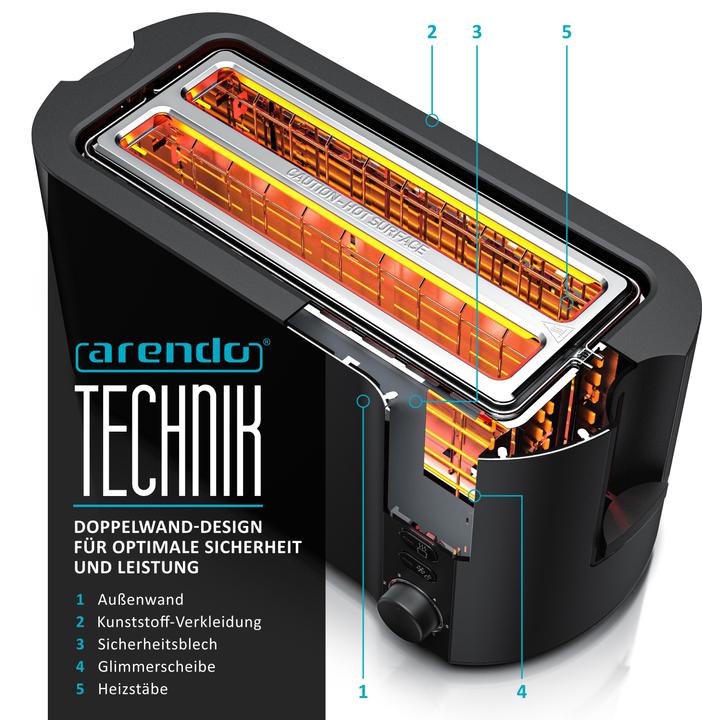 Produktbild Arendo Toaster