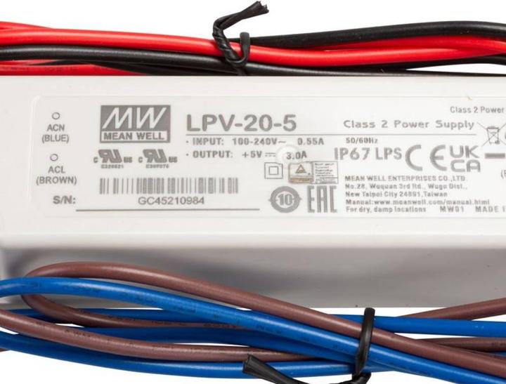 Productafbeelding MeanWell LED transformator constante spanning