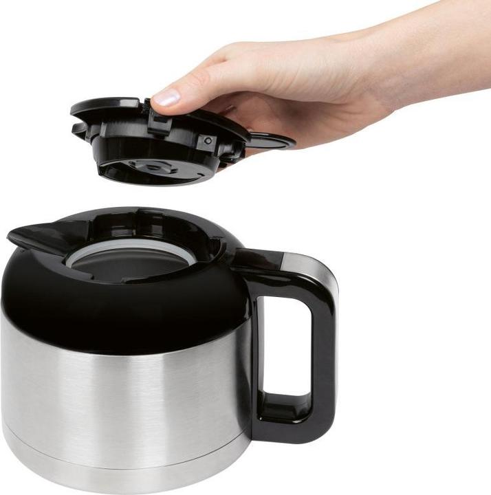 Image du produit Clatronic KA 3805 Machine à café argentée, 8-10 tasses