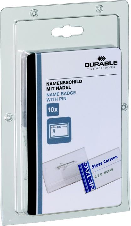 Image du produit Durable Badge avec épingle