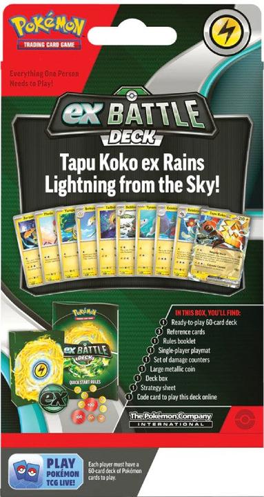 Immagine prodotto Pokémon Iron Leaves ex Battle Deck EN (Inglese, Ponte)