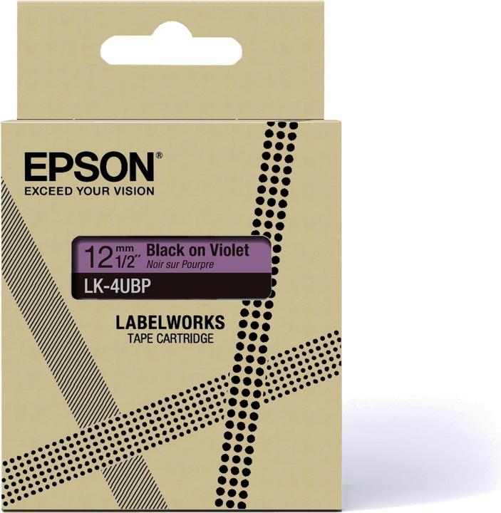 Produktbild Epson Purple/Black 12mm LK-4UBP (1.20 cm, Violett)