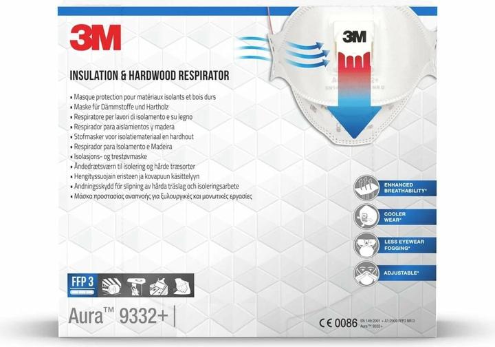 Produktbild 3M Atemschutzmaske, weiss (FFP3, 5 x)
