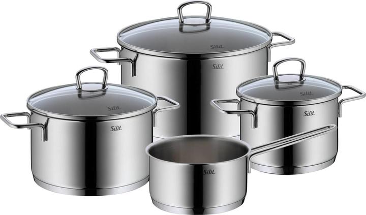 Actual product image Silit Alicante (24 cm, Pan set + pot set, Stainless steel)