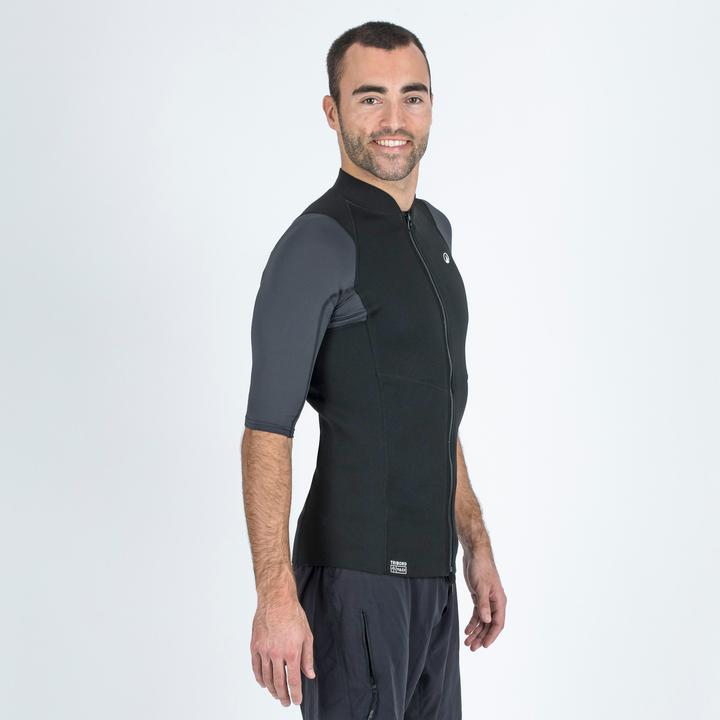 Immagine prodotto Subea YULEX100 manica corta da uomo con protezione UV 1,5 mm - nero (1 mm, M)