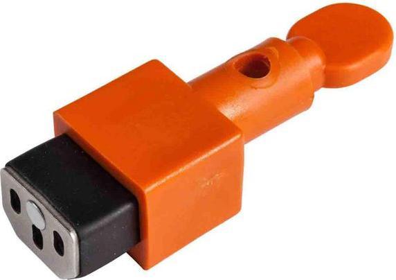 Immagine prodotto Brady Etichetta di sicurezza mini lockout, plastica, nero e rosso su bianco, 50,8 x 63,5 mm, etichettatura