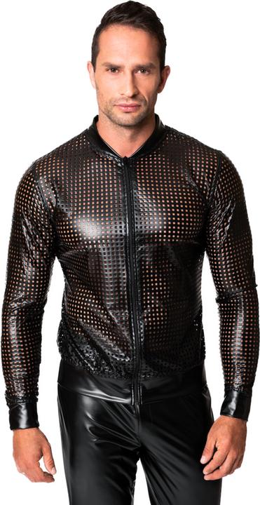 Actual product image Noir Handmade Men's jacket in black (3XL)