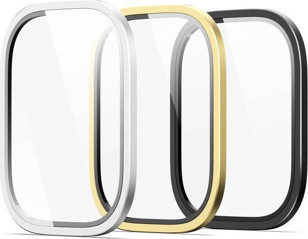 Produktbild Dux Ducis Flas gehärtetes Glas mit Aluminiumrahmen für Apple Watch Ultra 49 mm – Schwarz