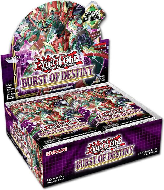 Produktbild Yu-Gi-Oh ! Burst of Destiny Display 1st Ed. DE (Deutsch, Booster Display)