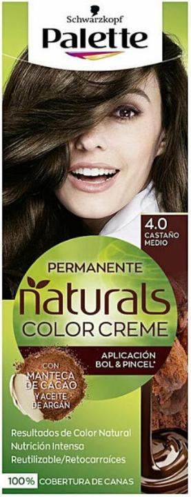 Palette NATURAL tinte #4.0-castaño medio (4.0)