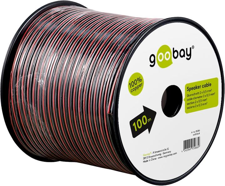 Produktbild Goobay Cu (100 m, 0.50 mm²)