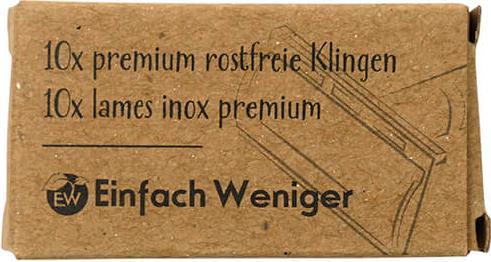 Produktbild Einfach Weniger Rasierklingen für Rasierhobel (10 x)