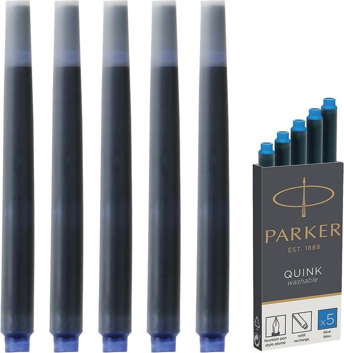 Immagine prodotto Parker Pen Quink Z 44 (cartucce d'inchiostro, Blu)