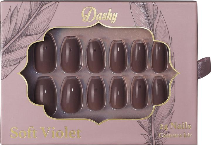 Immagine prodotto Dashy Unghie - Viola tenue (Unghie artificiali, Viola Morbida)