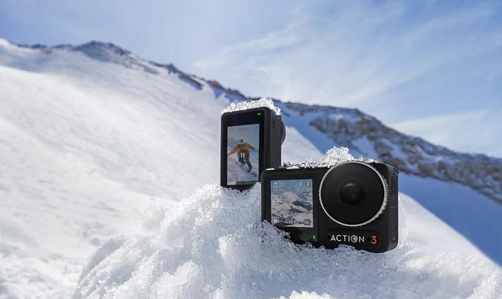 Actual product image DJI Osmo Action 3 Standard Combo (60p, Bluetooth, Wi-Fi)