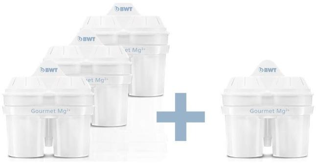 Actual product image BWT Filter cartridges Magnesium Mineralized Water 3+1 value pack (4 x)