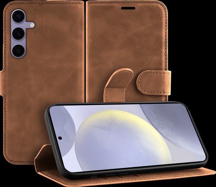 Actual product image Cazy Premium-Geldbörsen-Etui, Magnetisches Geldbörsen-Etui, Kartenfächer, Ständer (Samsung Galaxy S25+)