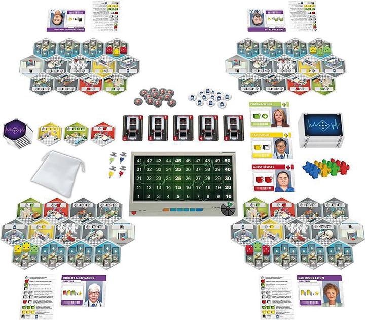 Produktbild Super Meeple Dice Hospital Jeu de base f (Französisch)